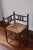 Vintage Turned Wood Corner Chair, 1950s For Sale - Image 4 of 7