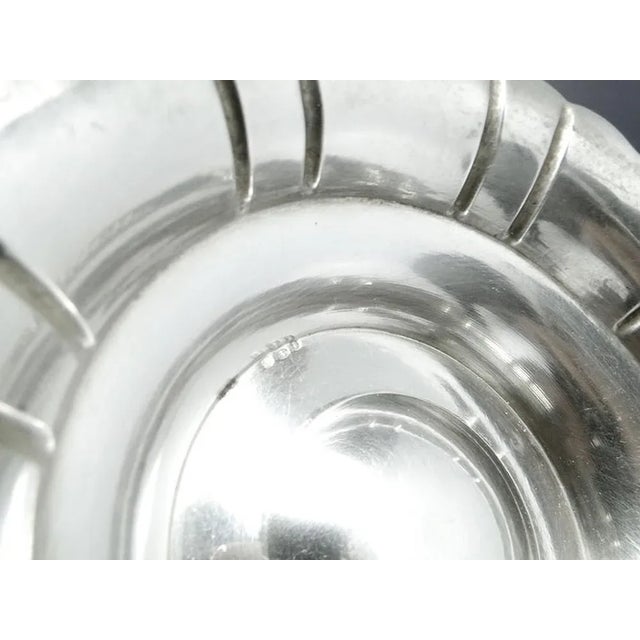 Art Deco Silver Bowl, Poland, 1950s, in Flawless conditions. Designed 1950 to 1959