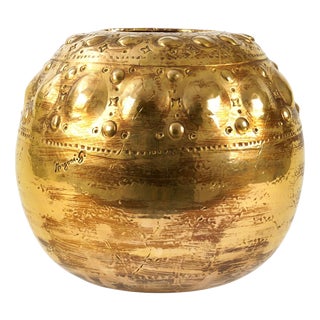 Platinum Luster Soreis Vase by deBlona For Sale