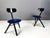 Metal Set of Foldable Stools by Calligaris, 1990s For Sale - Image 7 of 9
