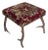 Regal Stag Red Antler Stool For Sale