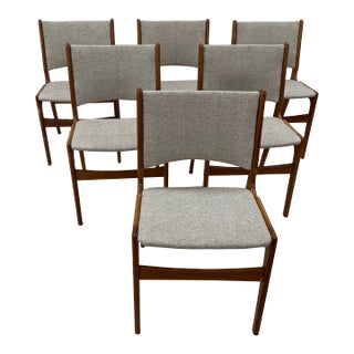 1970s Mid Century Dining Chairs - Set of 6 For Sale