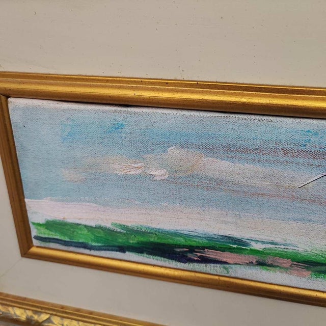 Descrizione Articolo: Ernesto Treccani, olio su tela, 60 x 10 cm document.addEventListener("click", function(e){...