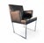 6 x Solo chair S58 by Antonio Citterio for B&B Italia / Black leather. Width 59 cm Depth 52 cm Height 79 cm Price / set...