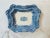 Victorian Antique Blue and White Serving Bowl For Sale - Image 3 of 9