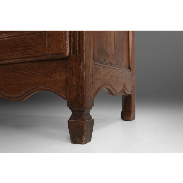 Antique Flemish Oak Cabinet, 1850s For Sale - Image 14 of 18