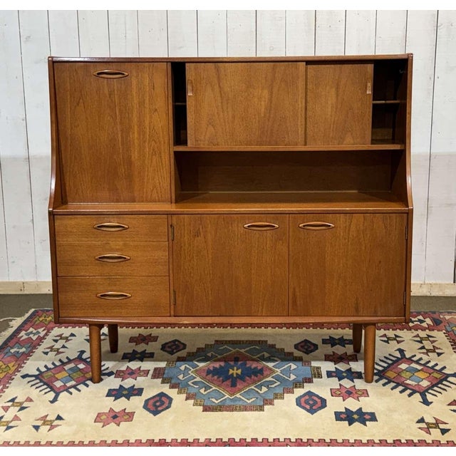 English Teak Bar Buffet, 1970s For Sale - Image 16 of 16