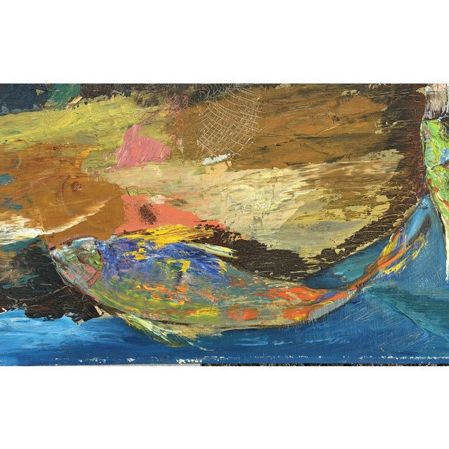 Alfred Rogoway, Figurative Composition, 1960, Oil Painting For Sale - Image 6 of 9