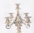 Antique Swedish Silver-Plated 5-Light Candelabras by A.G. Dufva, 19th Century, Set of 2 For Sale - Image 3 of 16