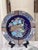 1970s Made in Japan Mid-Century Peacock Motif Decorative Plate For Sale - Image 5 of 15