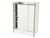 Italian White Laminated Plastic Storage Unit with Shelves and Sliding Doors from La Rinascente, 1960s For Sale - Image 4 of 11