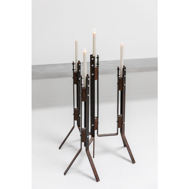 Candlebras by Gerard Kuijpers, 1980s, Set of 4 For Sale - Image 10 of 17