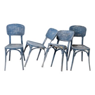 Salon De Provence Chairs by Gaston Viort, 1930s, Set of 4 For Sale