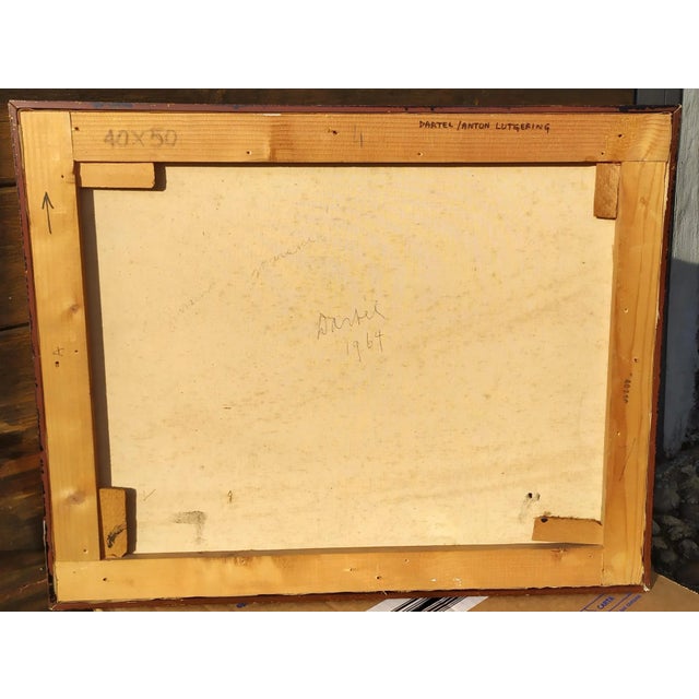 Anton Lutgerink Dartel, Dutch artist born in 1932 and died in the Netherlands in 2012. Little is known about this artist,...