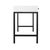 Not Yet Made - Made To Order Maple Writing Desk - White For Sale - Image 5 of 8