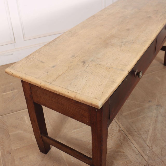 Welsh Oak Dresser Base For Sale - Image 8 of 11