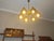 Gold Large Brass and Glass Chandelier from Hans-Agne Jakobsson, Sweden, 1960s For Sale - Image 8 of 11