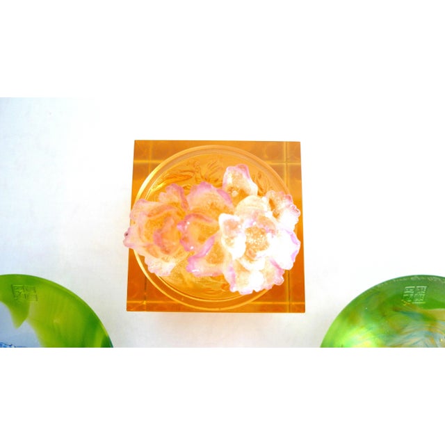 2000 - 2009 2000s Luiligongfang Pate De Vere Limited Edition Crystal Art Sculptures - 3 Pieces For Sale - Image 5 of 12