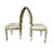 Cream Louis XVI Style Dining Chairs Set of Four For Sale - Image 8 of 11