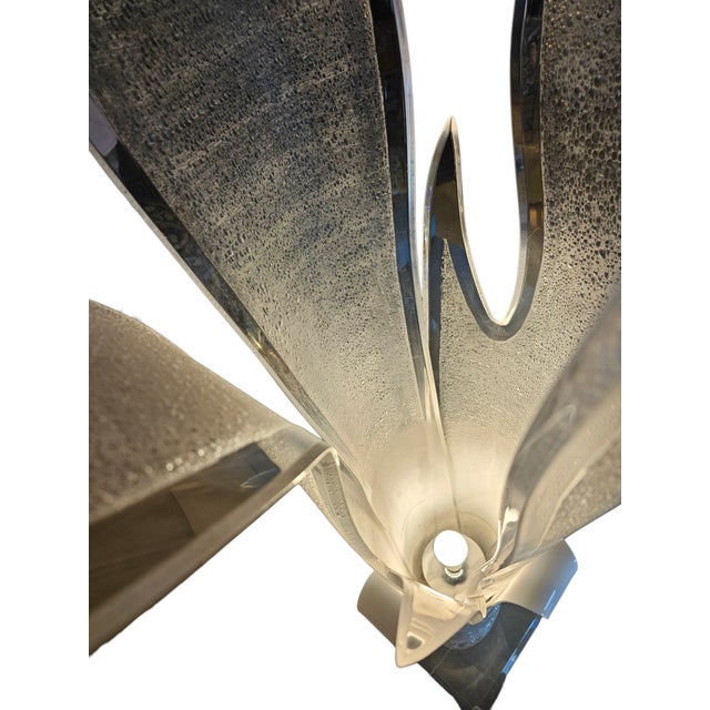1990 Flame Floor Lamp by Shlomi Haziza For Sale - Image 10 of 12