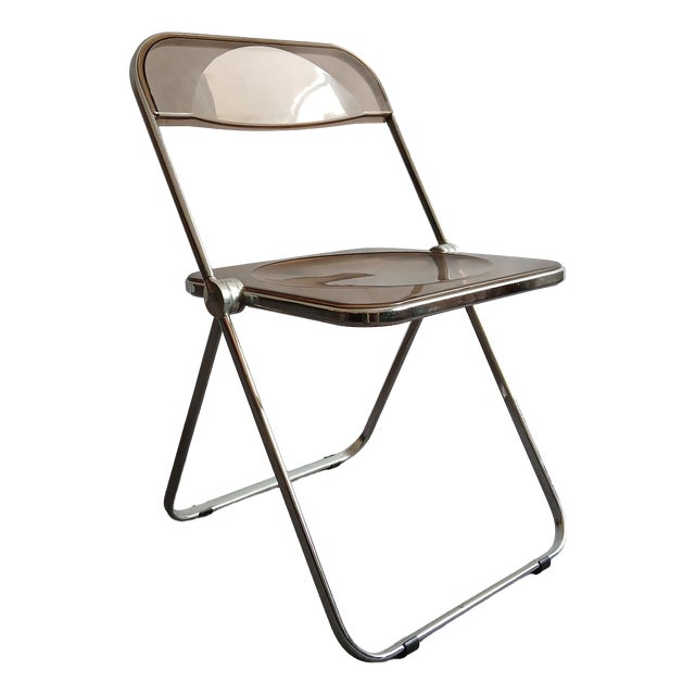 Plia Patent Folding Chair by Giancarlo Piretti for Anonima Castelli, 1970s For Sale