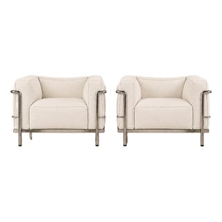 LC3 Lounge Chairs by Le Corbusier for Cassina, 2014, Set of 2 For Sale