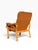 Orange Pair of Mid-Century Modern Bentwood Lounge Chairs | Scandinavian Style | New Burnt Orange Tufted Upholstery | C. 1970s For Sale - Image 8 of 10
