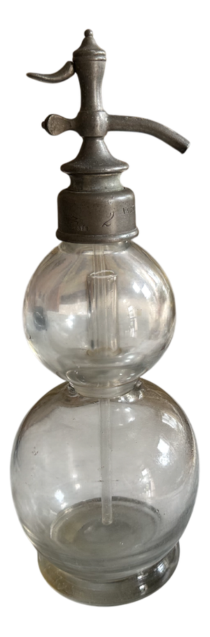 Antique French Soda Siphon, Paris, 1880s