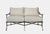 Hickory Chair Furniture Company Hickory Chair Haret Outdoor Loveseat For Sale - Image 4 of 5