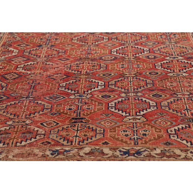 Late 19th Century Late 19th Century Caucasian Kazak Rug, 04'03 X 05'00 For Sale - Image 5 of 10