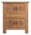 1970s Oak Brutalist Cabinet For Sale