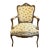 Late 19th Century Walnut Louis XV Armchair Frame For Sale