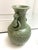 Green Celadon Asian by Sadek. Made by Chopstix Andrea by Sadek. Adorned with a raised floral pattern