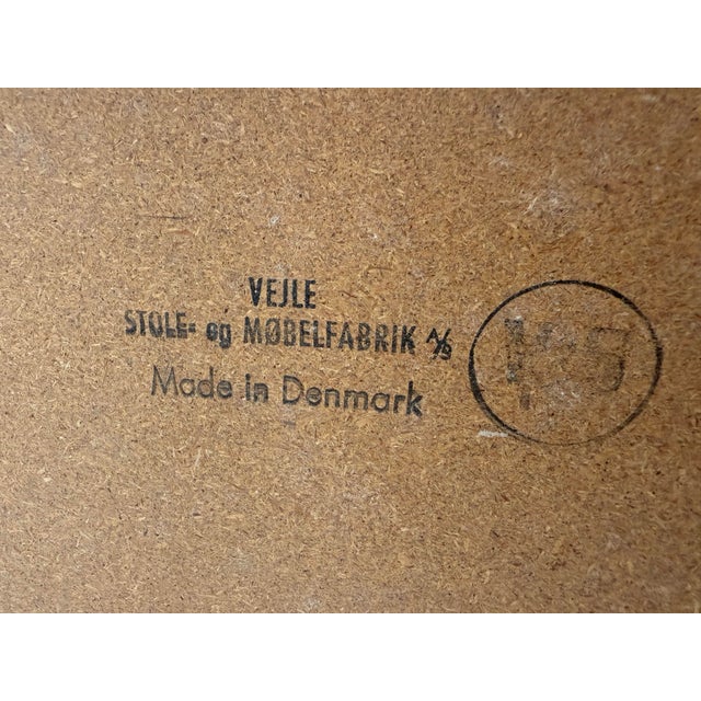 1960s Danish Modern Teak Extending Dining Table by Henning Kjaernulf for Vejle Stole For Sale - Image 10 of 11