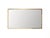 Wonderful large Italian rectangular mirror with a solid brass frame. This elegant mirror was produced in Italy during the...