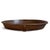 Vintage large rustic industrial style round iron tray from India. Hand-formed from heavy-gauge iron, its broad, shallow...