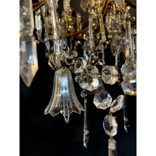 Bohemian Chandelier, Vienna, 1930s For Sale - Image 9 of 18