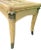 Traditional Vintage Coastal Regency Double Palm Tree Carved Wicker Bamboo Desk Dining Table For Sale - Image 3 of 12