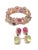 Gemstone Bochic “Capri” Vintage Ruby & Fancy Sapphire Bangle Set In 18K Gold & Silver For Sale - Image 7 of 12