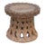 Oxidized Wood African Ceremonial Stool For Sale