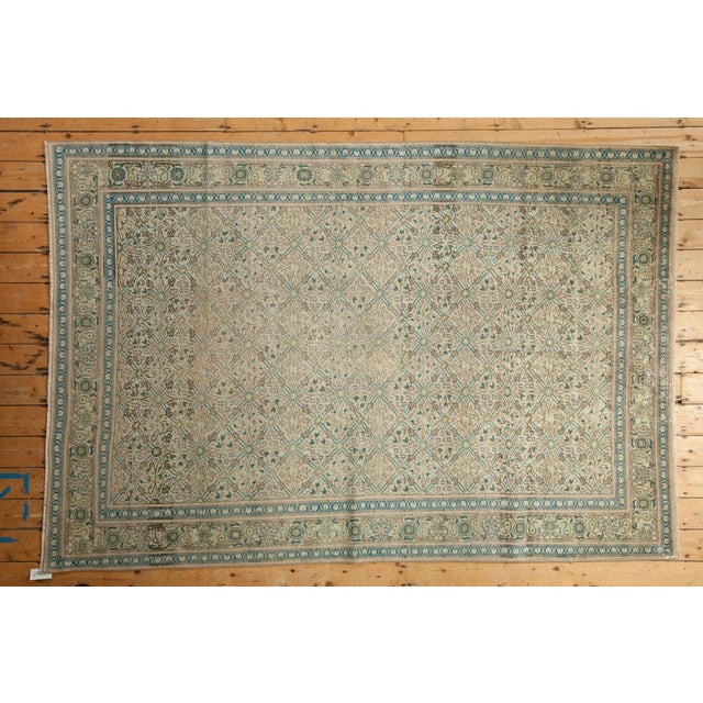 1970s Vintage Distressed Sparta Carpet - 6'4" x 9'6" For Sale - Image 5 of 11