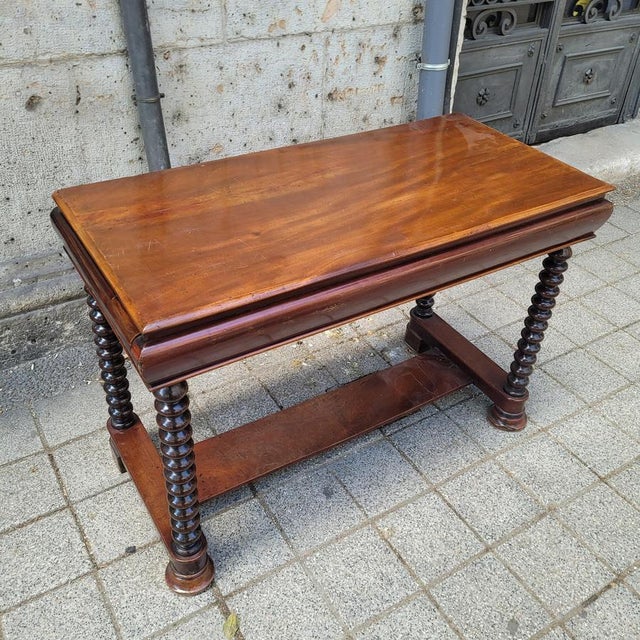 William IV Wooden Console Table, United Kingdom, 1840 For Sale - Image 3 of 18
