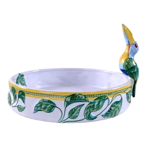 Hermes Moustiers Toucan Vide Poche /Wine Bottle Holder