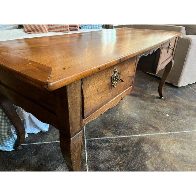 19th Century Walnut Desk For Sale - Image 4 of 6