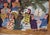 Haraniya Wedding Celebration – Vintage 1987 Handwoven Wool Tapestry by Samiha Ahmed (4.2 X 4.7 Ft) For Sale - Image 9 of 11