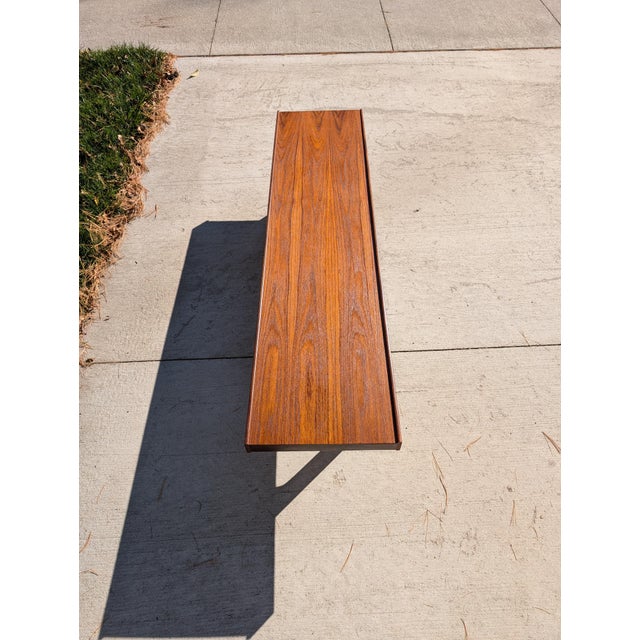 1960s Teak "Krobo" Bench by Torbjørn Afdal for Bruksbo, Norway, 1960s For Sale - Image 5 of 18