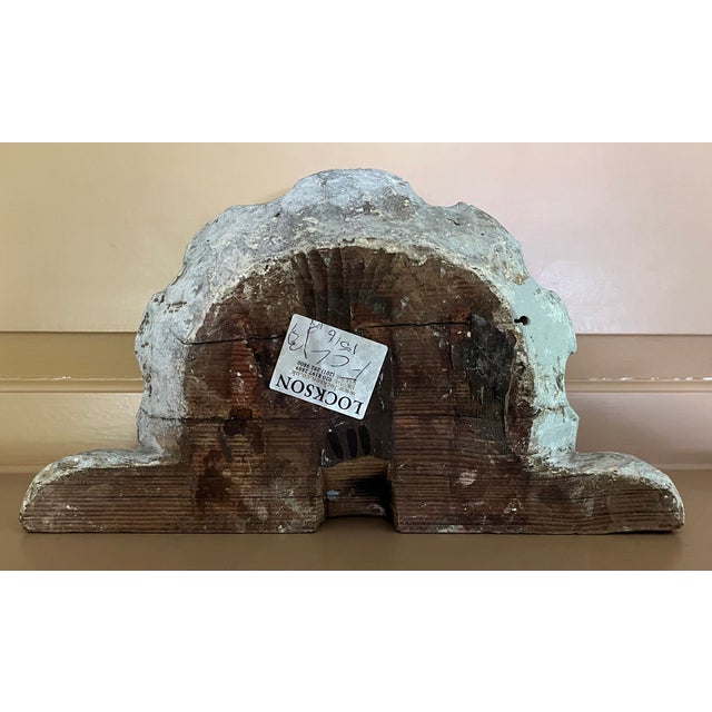 Antique 18th Century French Rococo Carved Wood Sea Shell Form Architectural Cornice Elements - A Pair For Sale - Image 10 of 14