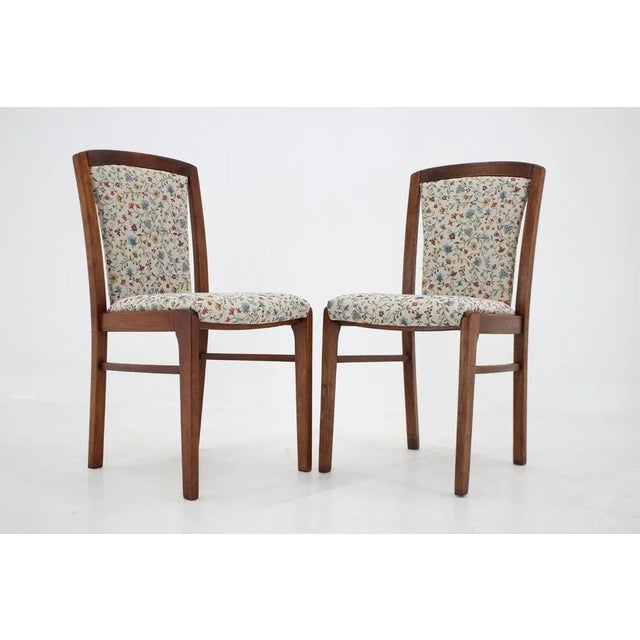 Beech Dining Chairs, Czechoslovakia, 1950s, Set of 4 For Sale - Image 4 of 13