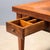 Directoire Walnut Table with Maple Inlay For Sale - Image 3 of 9