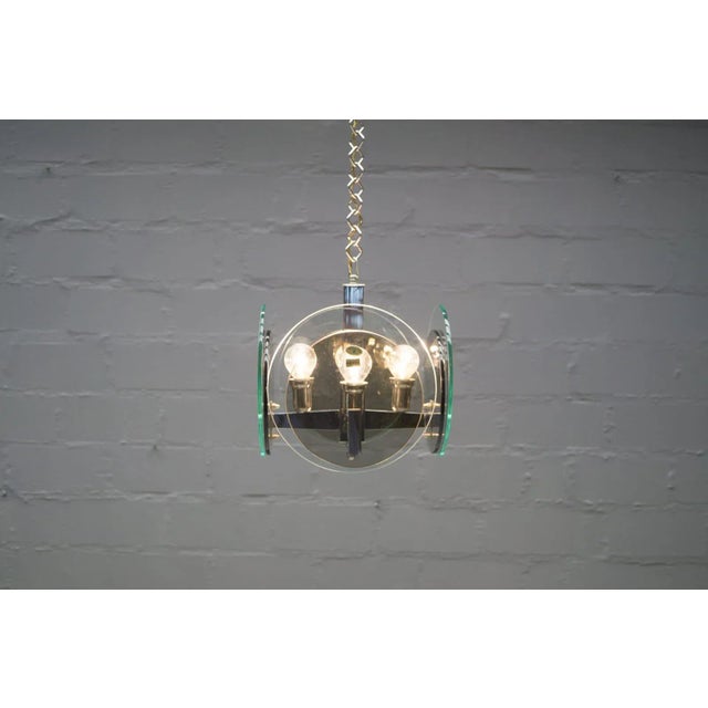 1960s Italian Ceiling Lamp from Lupi Cristal Luxor, 1960s For Sale - Image 5 of 10
